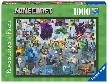 Challenge Puzzle: Minecraft 1000 dílků