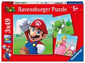 Super Mario 3x49 dílků