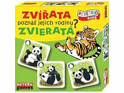 Pexetrio Kids Zvířata Poznáš jejich rodinu?