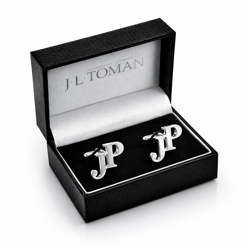 Manžetové knoflíčky s monogramem JP č.3